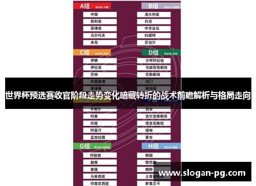 世界杯预选赛收官阶段走势变化暗藏转折的战术前瞻解析与格局走向